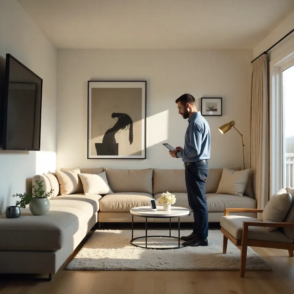 Verlichting installatie proces